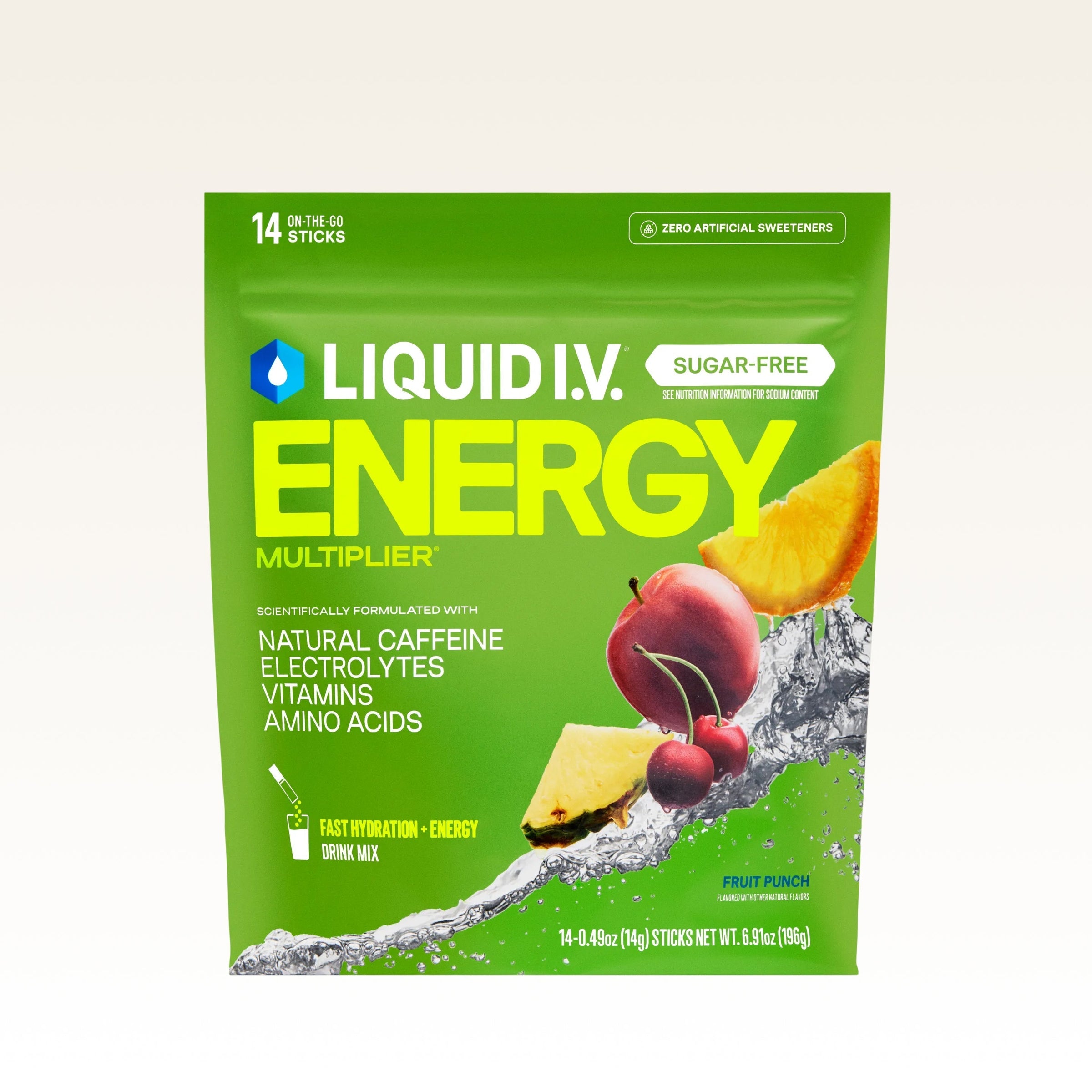 Fruit Punch Sugar-Free Energy Multiplier® - Easy Boost Mix